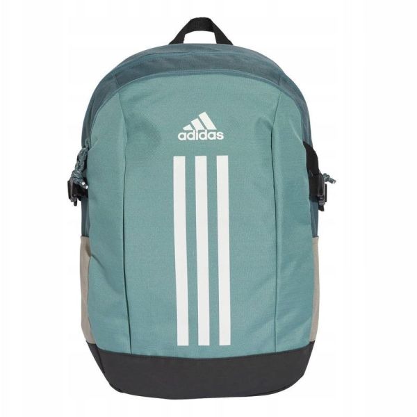 Adidas backpack JX6561, green-gray color