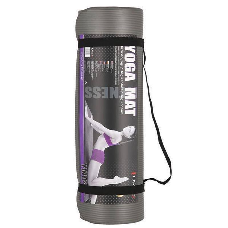 HMS YM04 fitness mat, black color