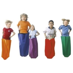 Jumping bag with handles