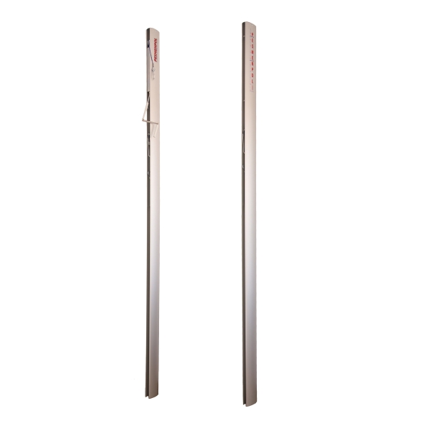 Aluminum volleyball posts, oval, multifunctional, with internal tension