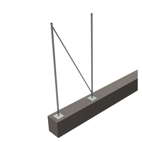 Universal shooter for the ball-screen, galvanized