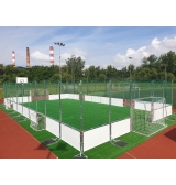 Mini portable soccer field